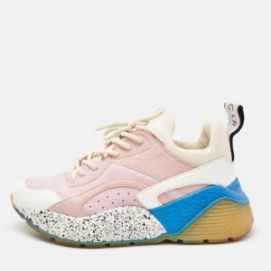 luxury-women-stella-mccartney-used-shoes-p1079442-003.jpg stella mccartney multicolor faux leather and faux suede eclypse sneakers size 37